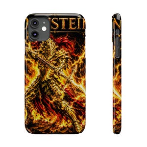 Dark Souls Ornstein Phone Case | Dark Fantasy Soulsborne Case | Dragon Slayer Ornstein | Dark Souls Gift