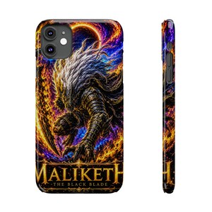 Elden Ring Maliketh Phone Case | Dark Fantasy Soulsborne Case | Maliketh Black Blade | Elden Ring