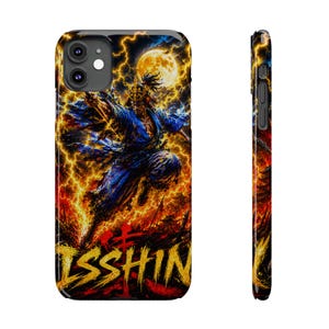 Sekiro Isshin Phone Case | Dark Fantasy Samurai Case | Isshin the Sword Saint | Sekiro Shadows Die Twice