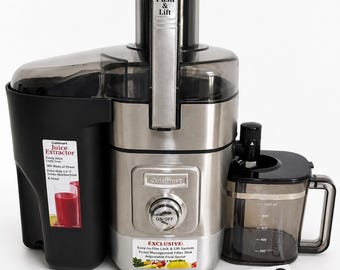 Cuisinart CJE-1000P1 1000 watt sapcentrifuge met 5 snelheden, nooit gebruikt