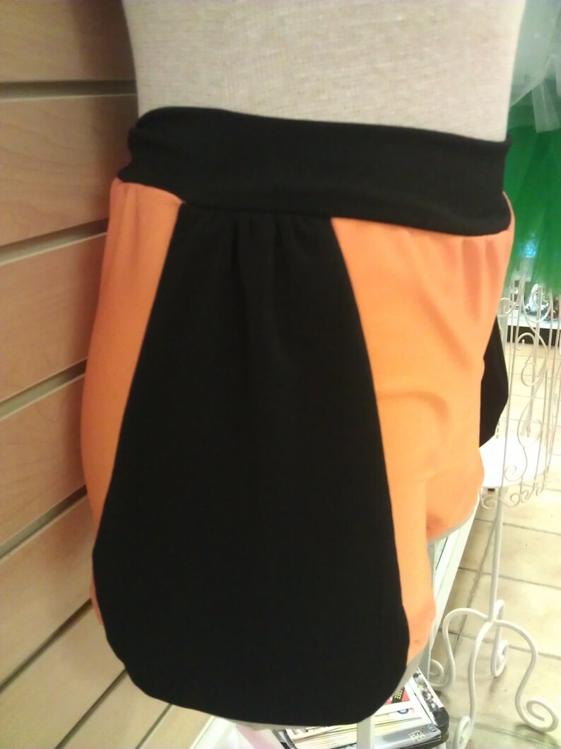 Goofy spandex running shorts