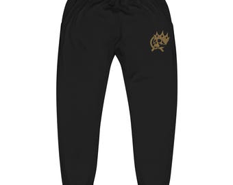 Sovereign embroidered unisex fleece sweatpants