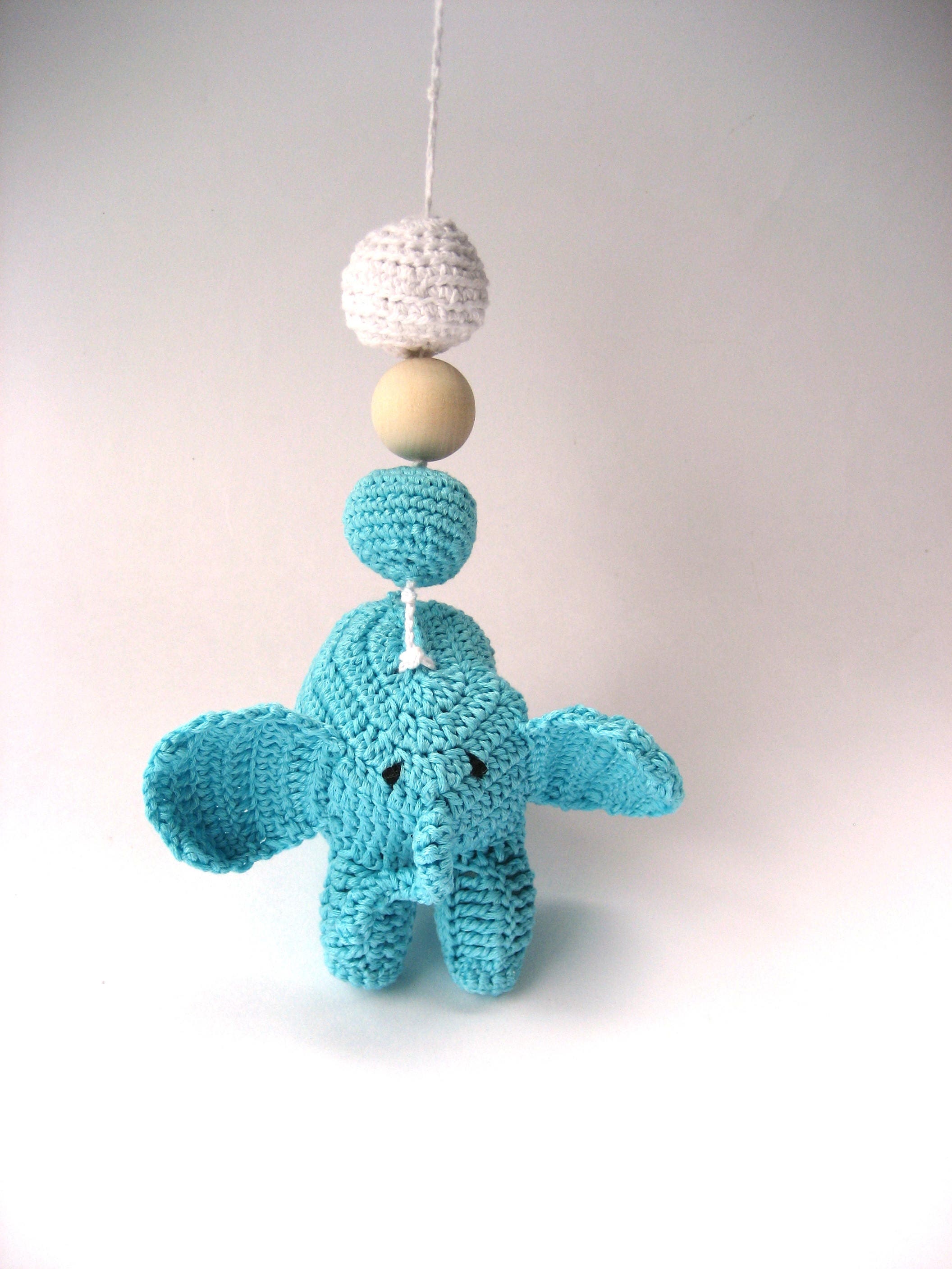 elephant car seat toy