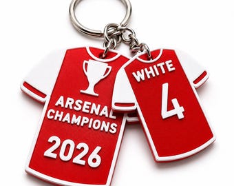 Arsenal Champions 2026 Keychain