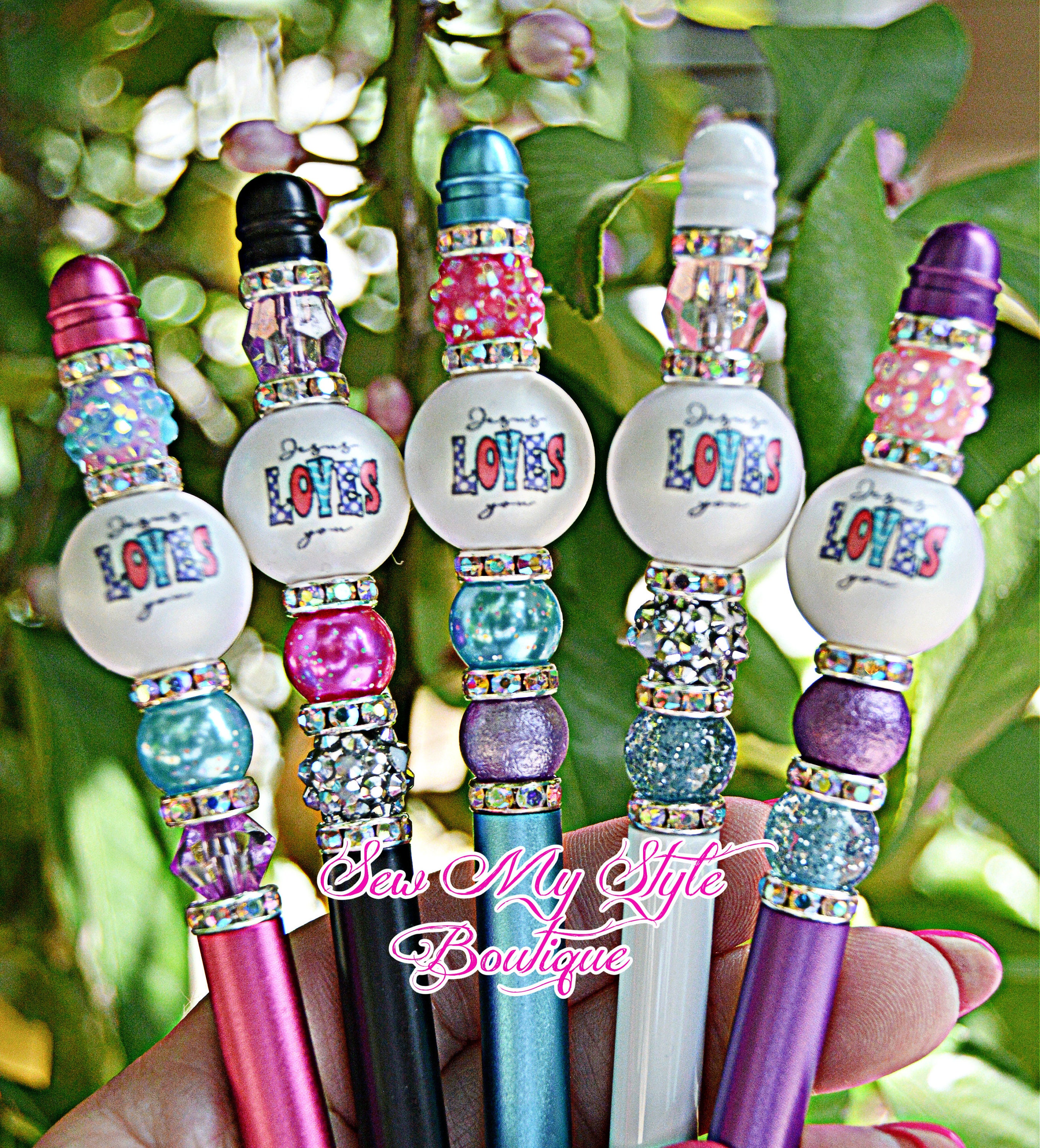 Beaded Pen/spring BLING Pen/journal Pen/fancy Pen/gift Pen/gift Pen Set/gifts  for Easter Baskets/gifts for Friends/co Worker/family/teacher 