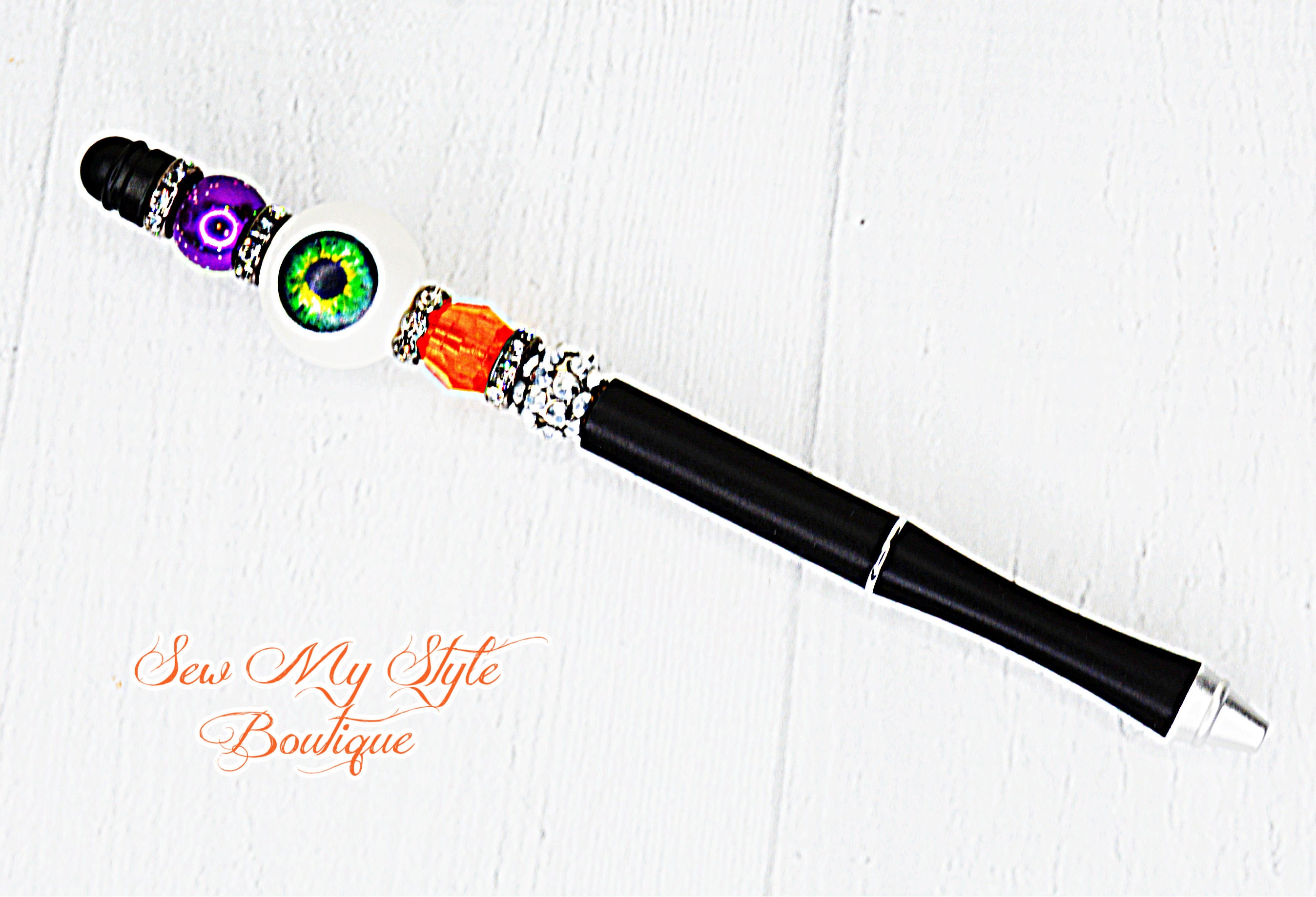 Beaded Pen/colorful TIE DYE Beaded Pen/pen Set or Single 