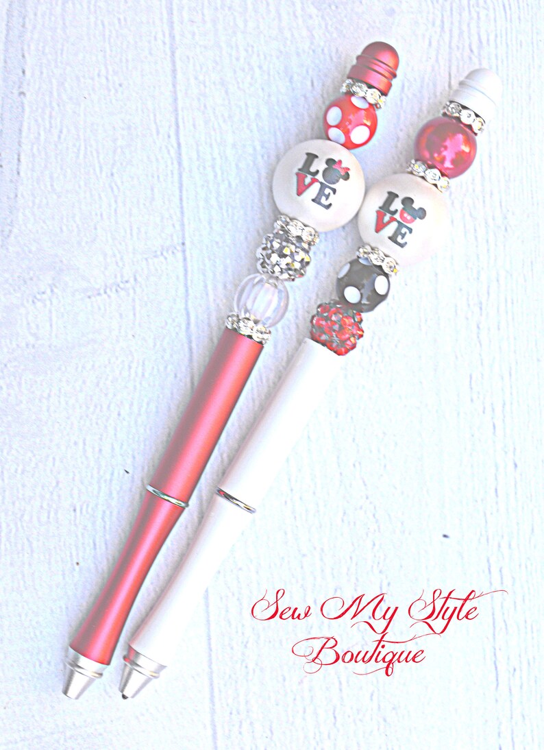 Beaded Pen/love Pen/pen Set/gift Pen/pens/gifts for Teachers Etsy