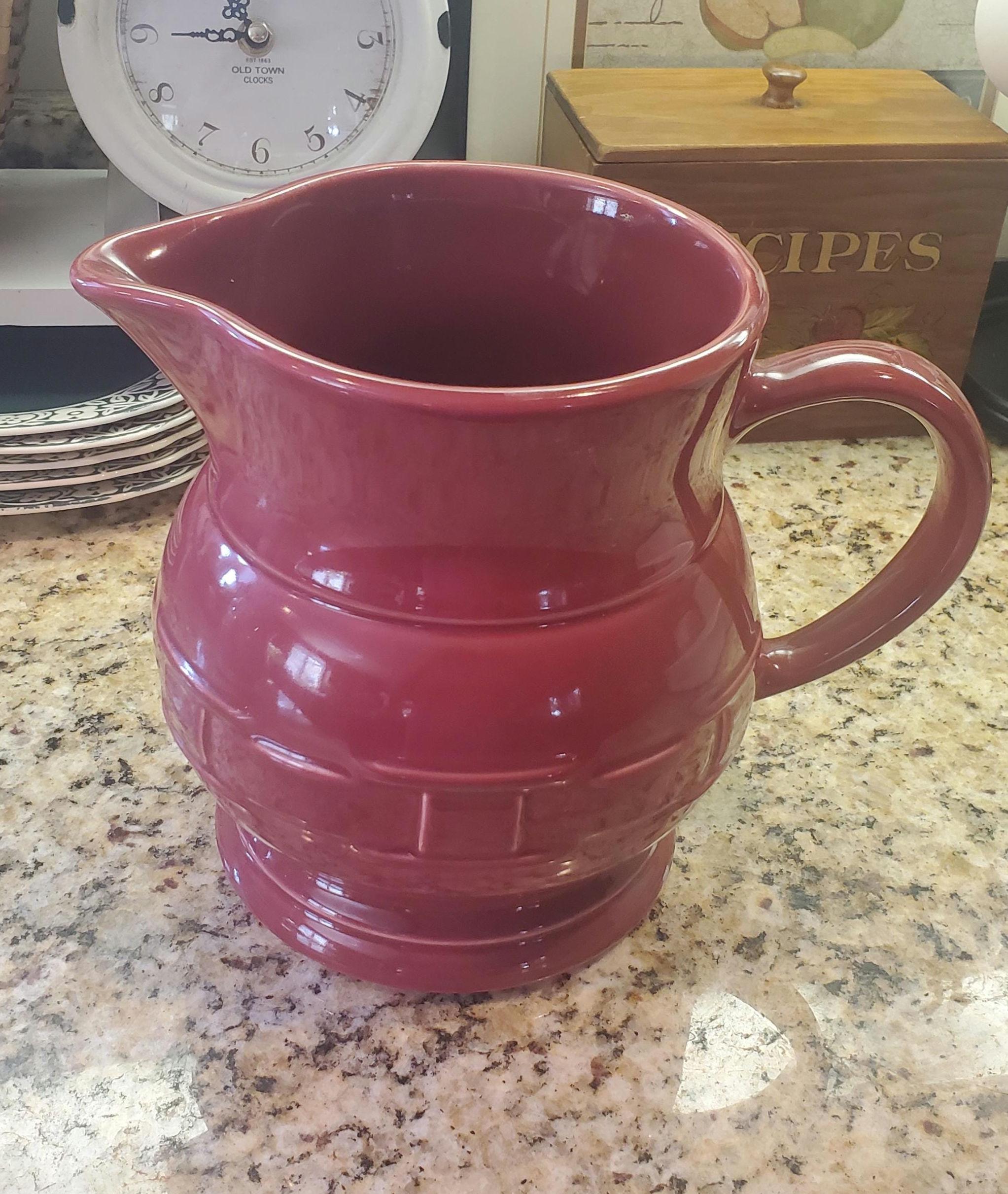 Longaberger Large Pitcher - Etsy