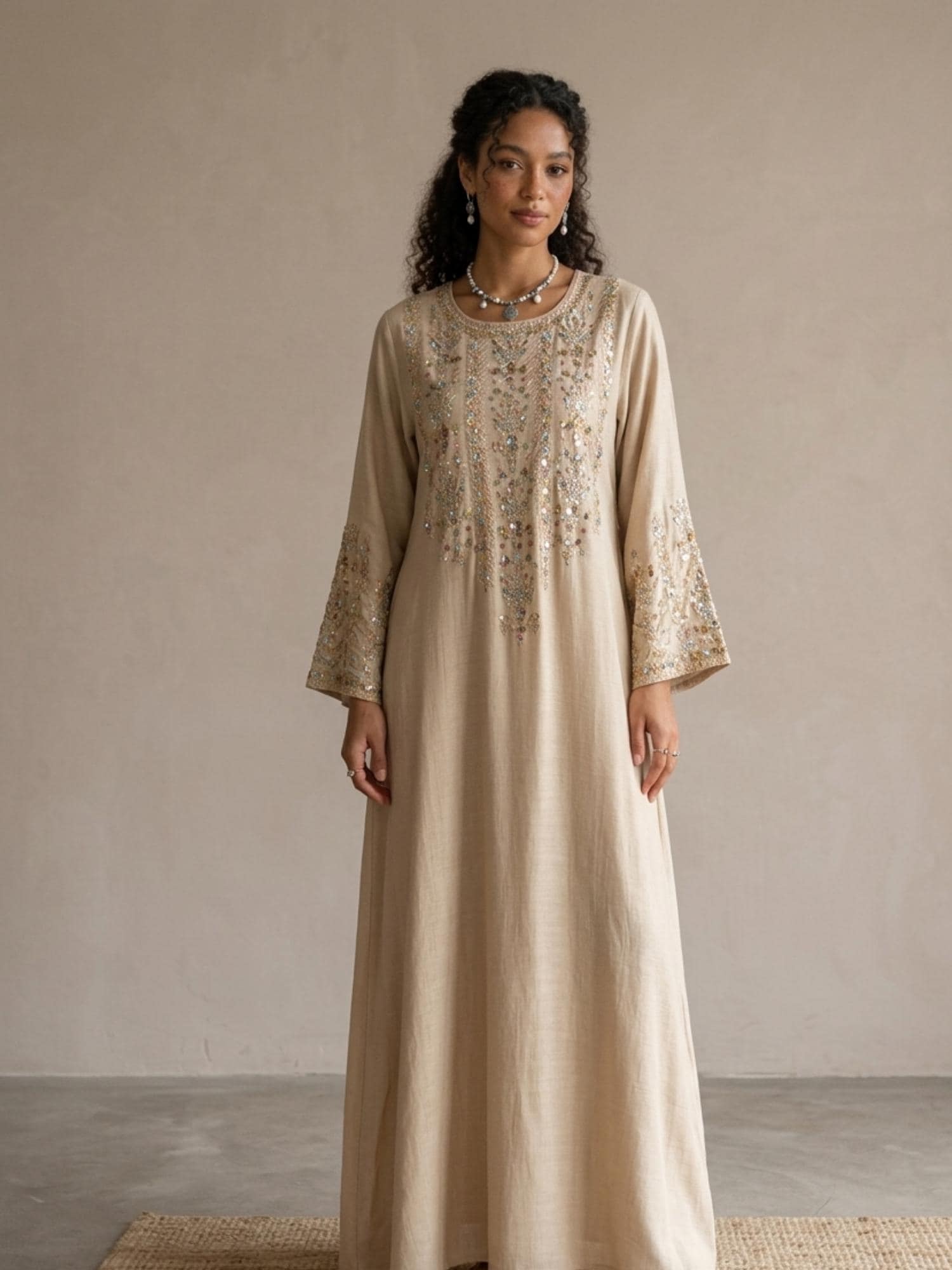 white christmas dresses Marwa Fashion Designer Islamic Kaftan
