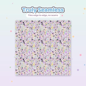 Kawaii Witchy Digital Paper Pack | 12 Seamless Patterns (Commercial Use) image 2