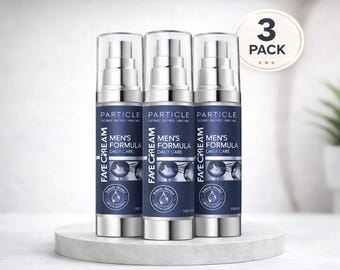 Particle Men's Face Cream - Anti Aging Skincare for Daily Facial Care