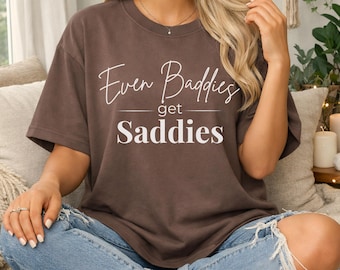 Incluso los malos tienen tristezas (Camiseta) / Camiseta de chica triste / Camiseta de verano