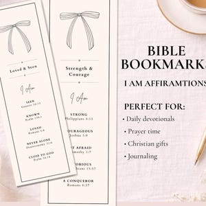 Marcapáginas con versículos bíblicos imprimibles para maestros de escuela dominical, regalo para pastores cristianos, descarga instantánea, marcapáginas con versículos bíblicos para la iglesia.