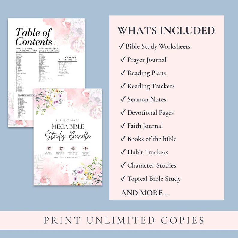 Bible Character Study Guide Women of the Bible Study Workbook Bible ...