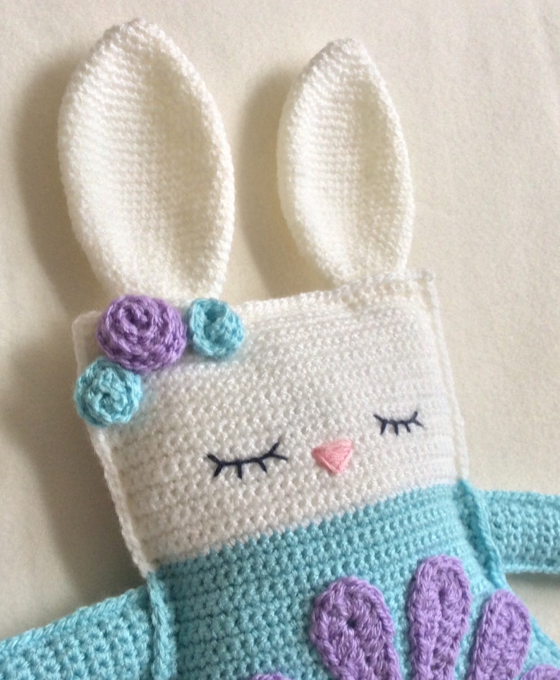 Crochet Ragdoll Bunny Rabbit Handmade Animal Wool Soft Toy Etsy