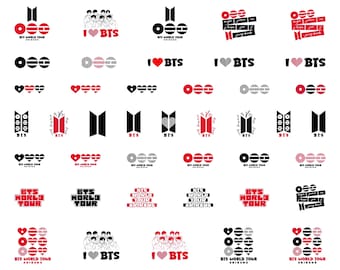BTS Arirang World Tour 2026 SVG Bundle, 28 K-pop Concert Designs, BTS Tour Shirt Svg, Png, Cricut Silhouette Cut Files