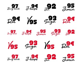 BTS Arirang World Tour 2026 SVG Bundle, 28 K-pop Concert Designs, BTS Tour Shirt Svg, Png, Cricut Silhouette Cut Files