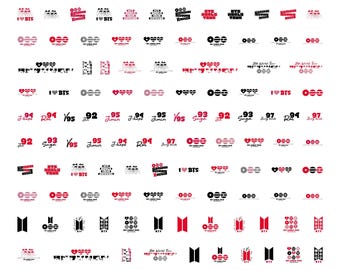 BTS Arirang World Tour 2026 SVG Bundle, 28 K-pop Concert Designs, BTS Tour Shirt Svg, Png, Cricut Silhouette Cut Files
