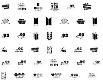 BTS Arirang World Tour 2026 SVG Bundle, 28 K-pop Concert Designs, BTS Tour Shirt Svg, Png, Cricut Silhouette Cut Files