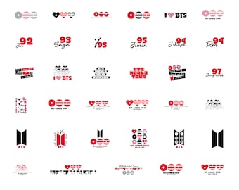BTS Arirang World Tour 2026 SVG Bundle, 28 K-pop Concert Designs, BTS Tour Shirt Svg, Png, Cricut Silhouette Cut Files