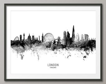London Skyline Etsy London Skyline Etsy