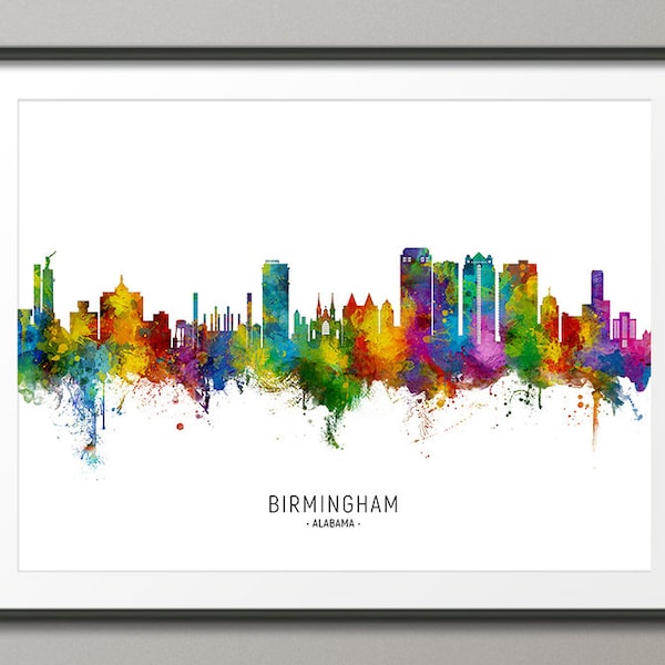 Birmingham Alabama Prints Etsy