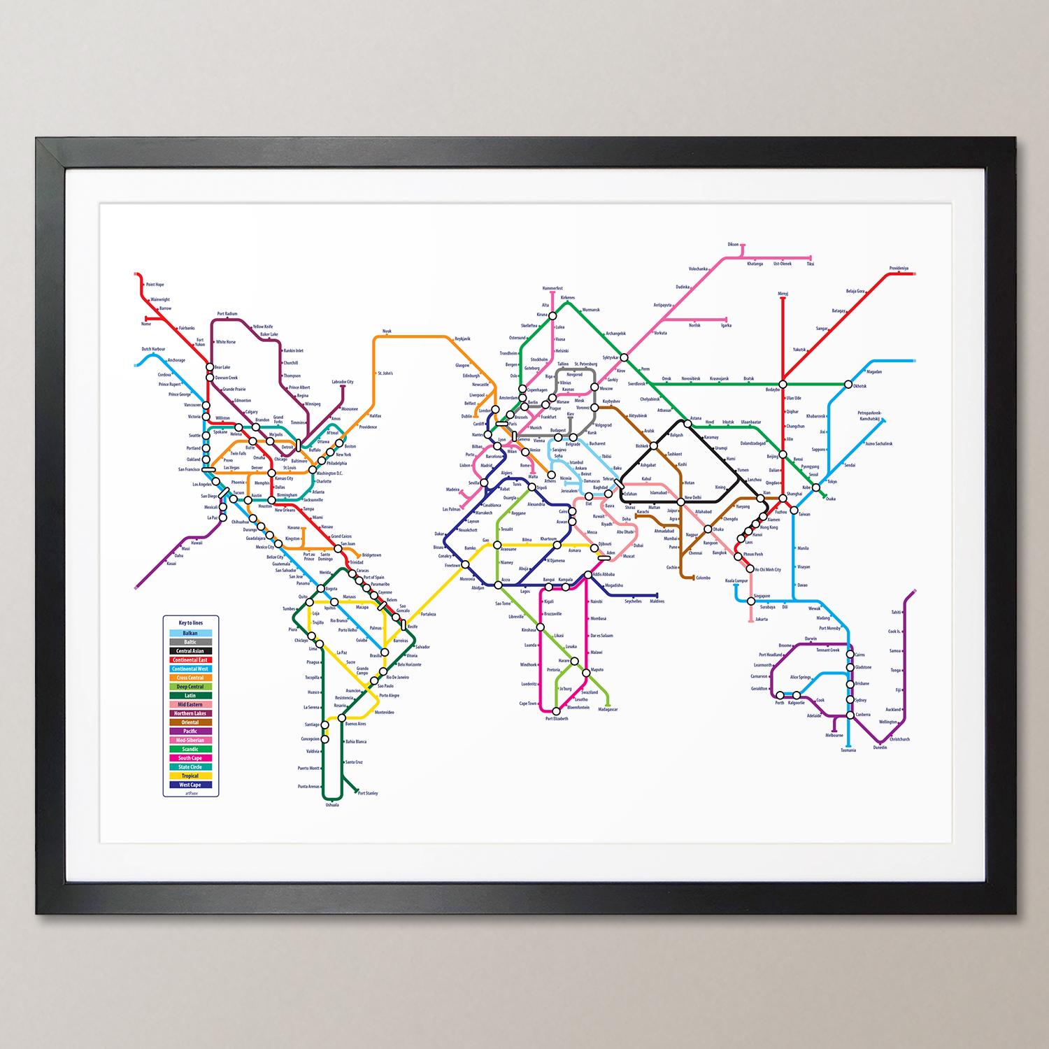 絵画 DART SUBWAY MAP POSTER Amazon.com: New York City Subway Map 1979-16x20 Unframed Art