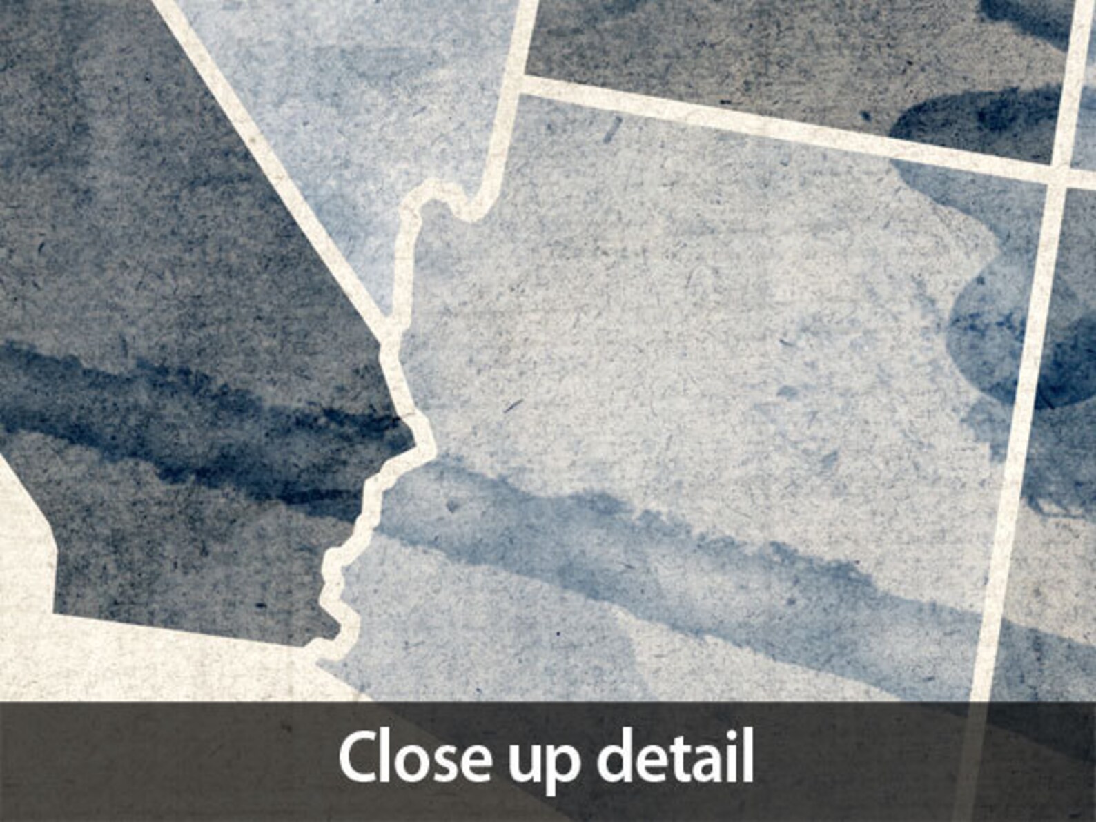 Watercolor United States Map USA - Il 1588xN.327617086 