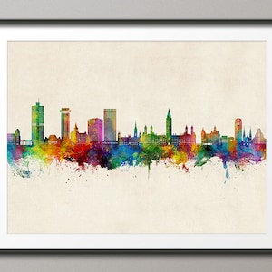 Ottawa Skyline, Ottawa Canada Cityscape Art Print (35241)