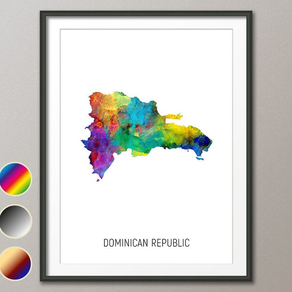 Dominican Republic Poster Etsy UK