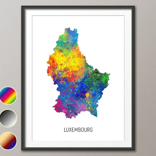 Luxembourg Wall Art Etsy