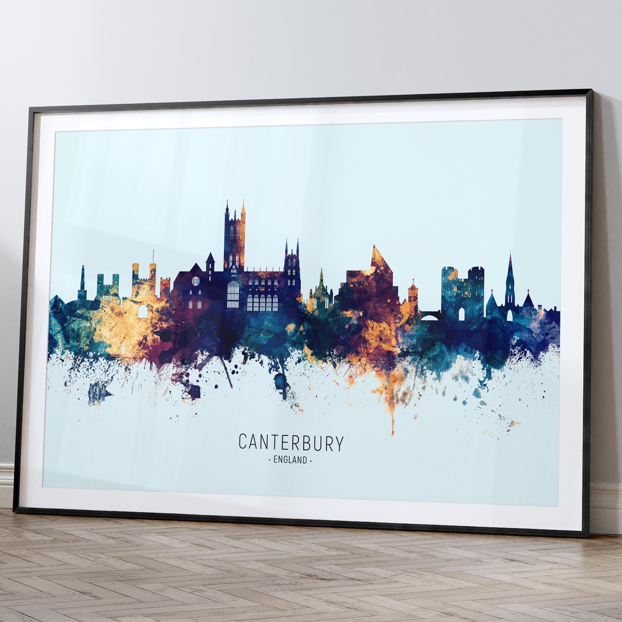 イギリス ウエストゲート・カンタベリー アート 絵画