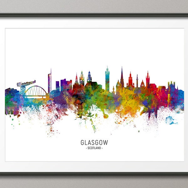 Glasgow Wall Art Etsy UK