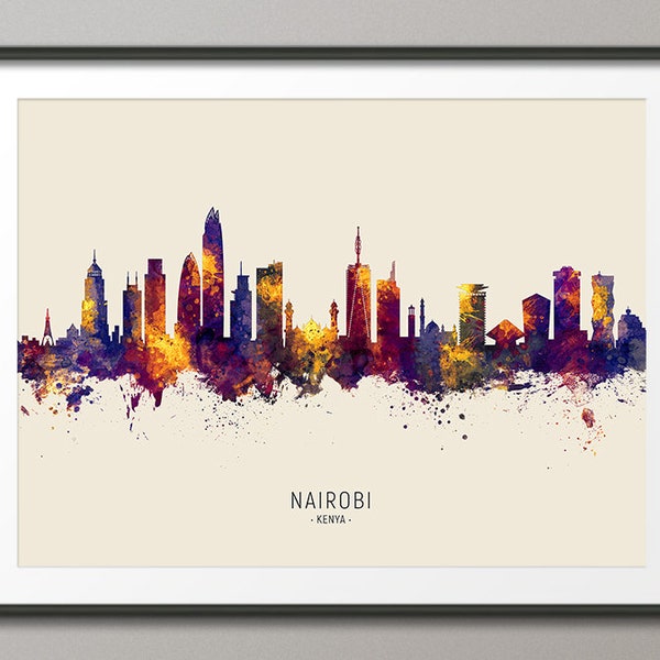 Nairobi Wall Art Etsy
