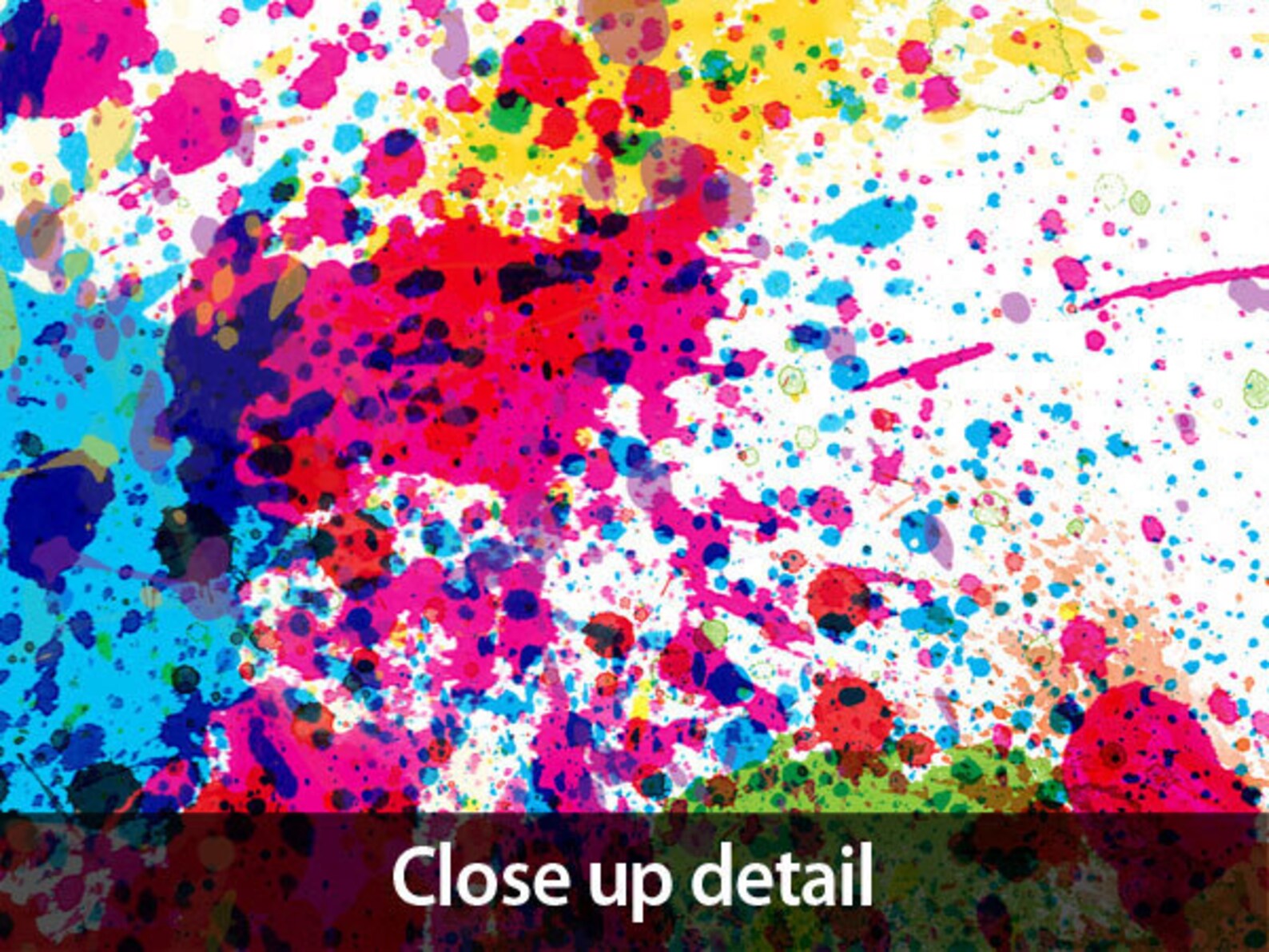 Great Britain UK Paint Splashes Map Art Print 683 Etsy UK