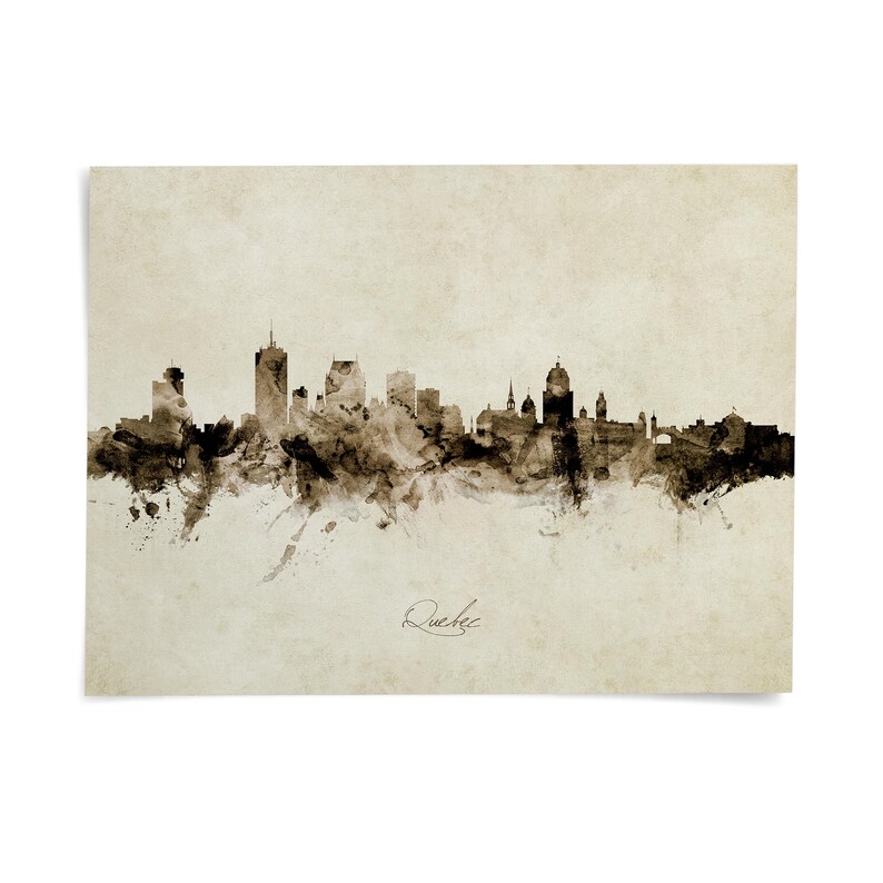 the skyline of a city, with a focus on the tallest buildings and architectural elements.