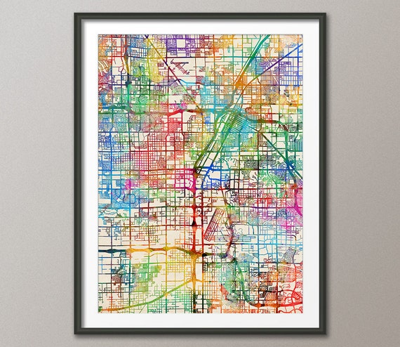 City map Las Vegas Nevada 3 10