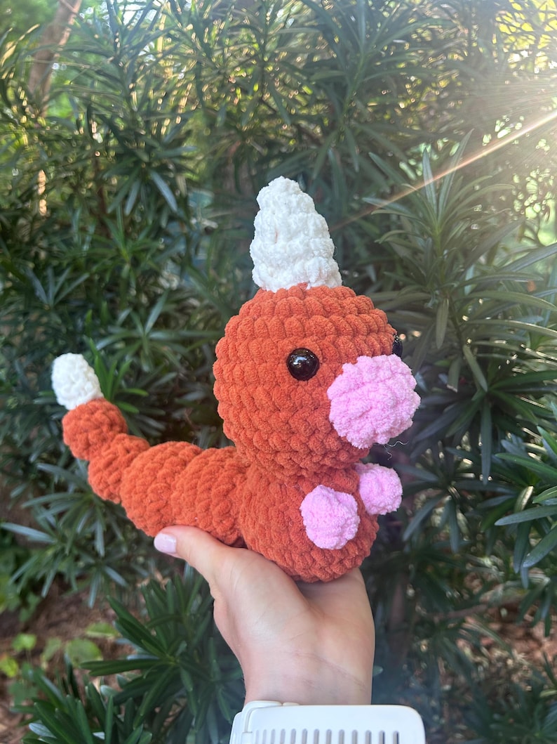 Crochet Insect Pattern Digital Download Crochet Pattern: Weeble the Forest Bug (Weedle) - Etsy.de