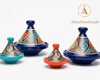 Moroccan Mini Tagine Handmade Ceramic Small Tagine Decor Moroccan Gift Kitchen Decor Traditional Pottery