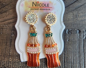 Pop Bottle Post Earrings