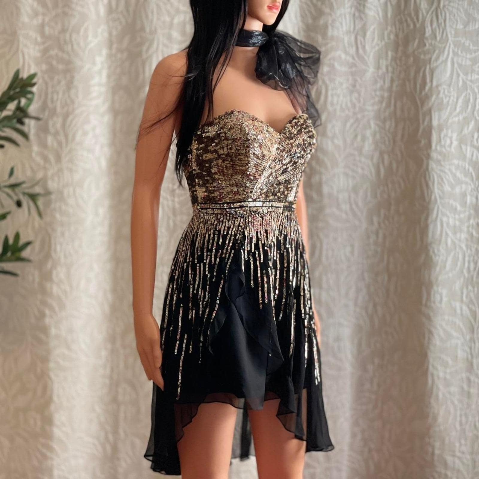 Sherri Hill Dress Gold - Etsy Sherri Hill Dress Gold - Etsy