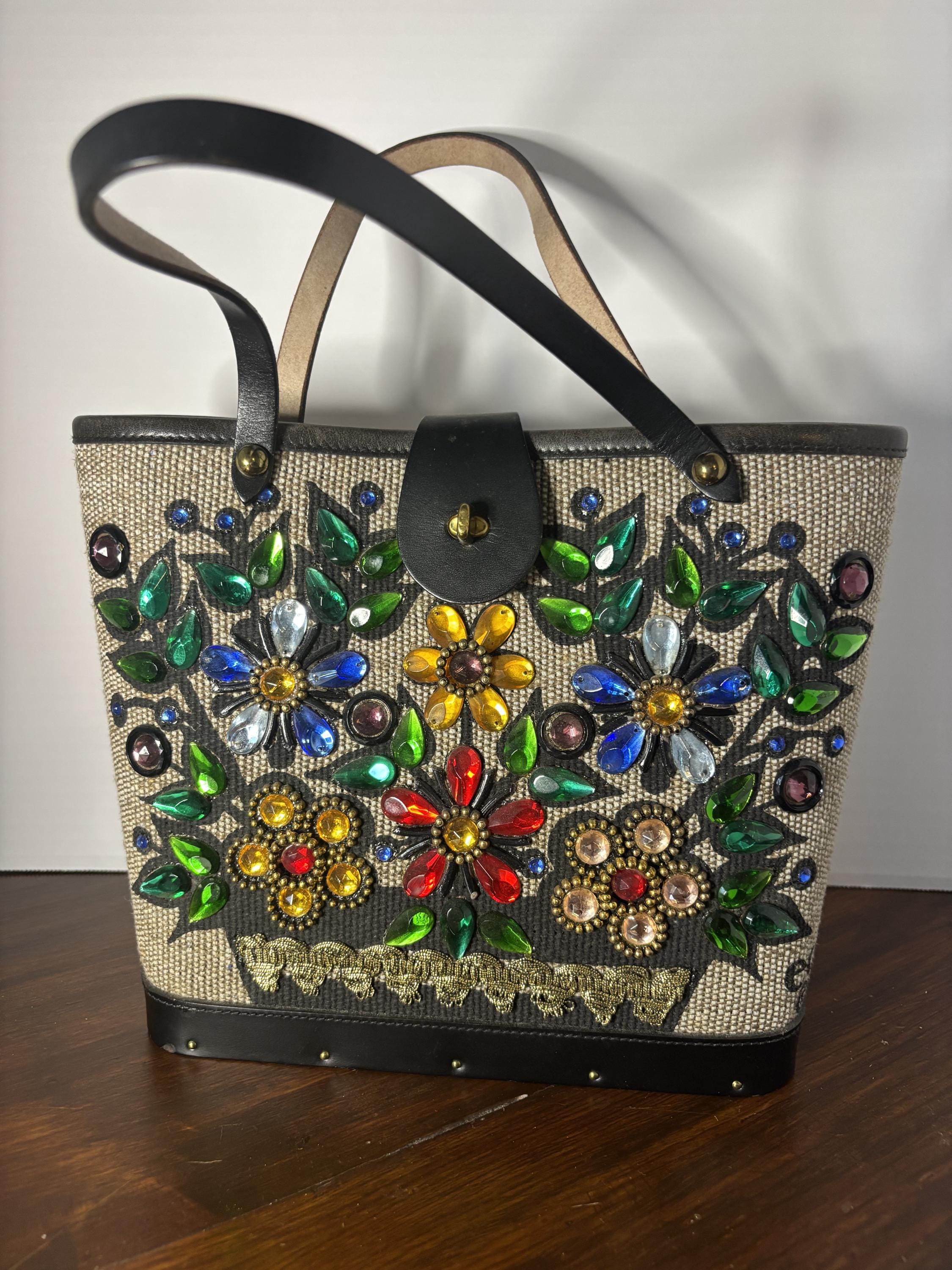 Enid Collins Flower Basket - Etsy