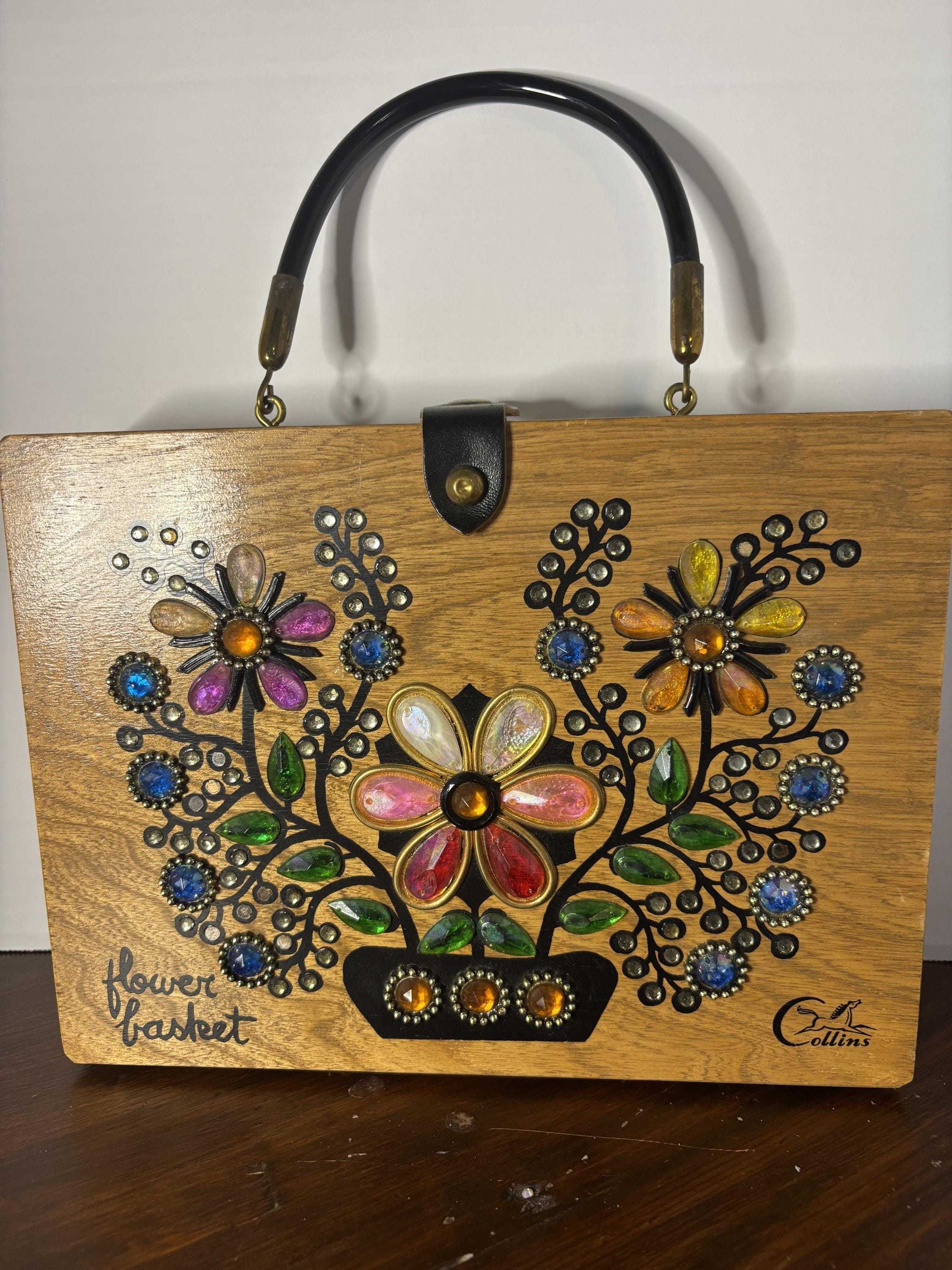 Enid Collins Flower Basket - Etsy