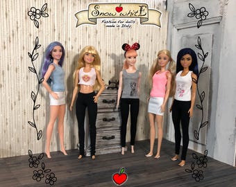 Doll Tank Top: 1/6 Scale Fashion Outfit