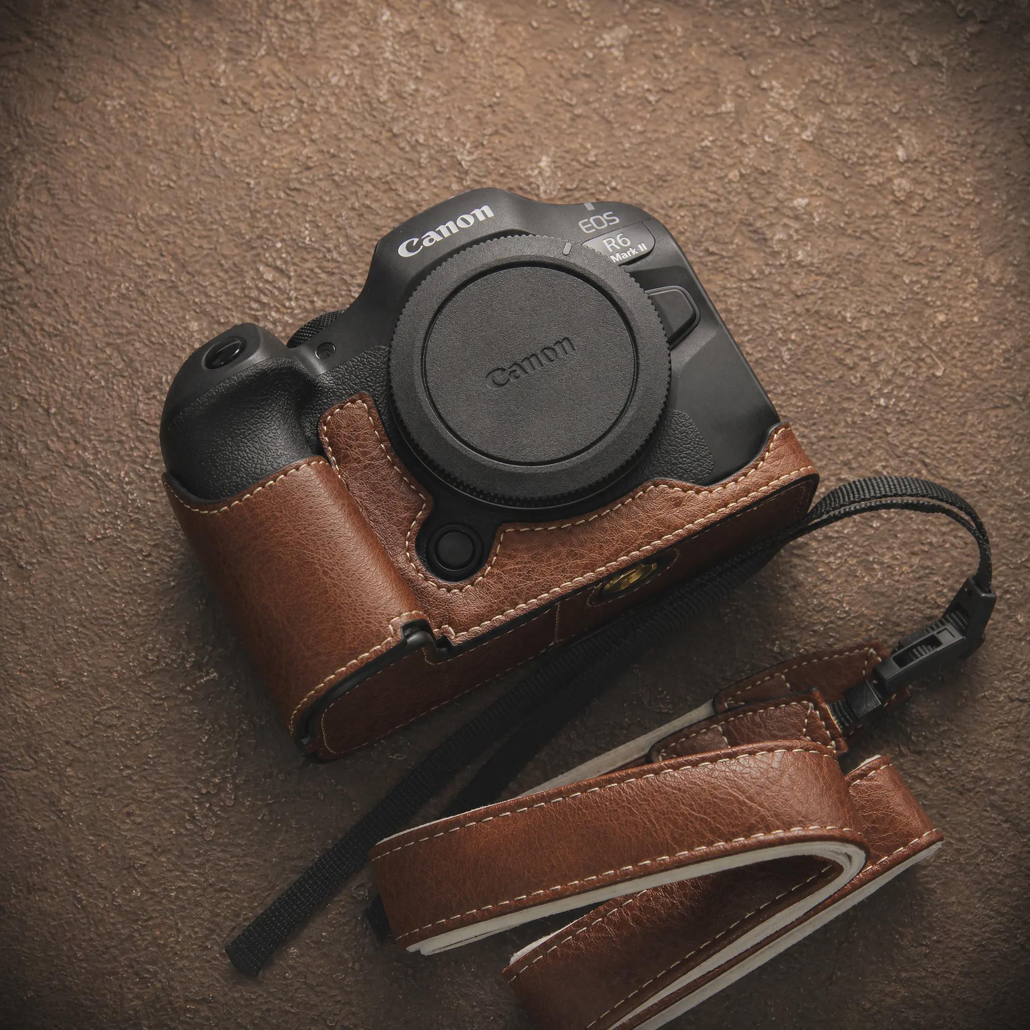 Canon Eos R6 Mark Ii Leather Case - Etsy