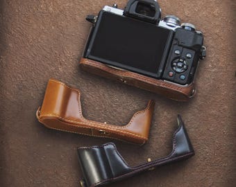 Olympus OM-D E-M10 Mark IV leren cameratas: cadeau voor fotografen, hoogwaardige vintage tas, Family Explorer