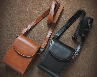 Leren cameratas, leren crossbodytas voor camera's: cadeau voor fotografen, premium vintage crossbodytas, weekendtas voor ontdekkingsreizigers