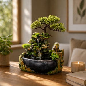 Bonsai Water Fountain - Etsy
