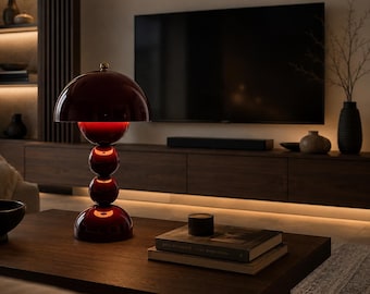 Nordisk Touch-bordslampa, retroinspirerad accentbelysning, modern sänglampa