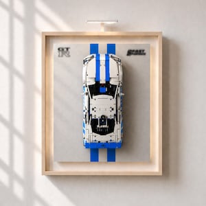 LED Display Frame for LEGO® Technic™ 42210 2 Fast 2 Furious Nissan Skyline GT-R